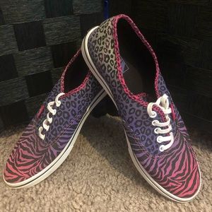 Animal Print Vans Shoes